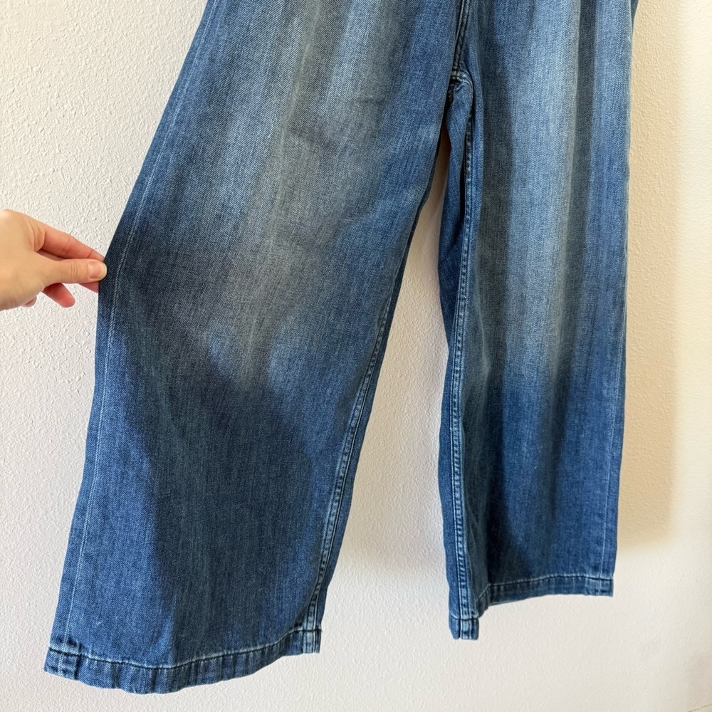 Hudson Trouser Wide Leg Cropped Jeans Dancehall Size 29 NWT - Picture 3 of 9